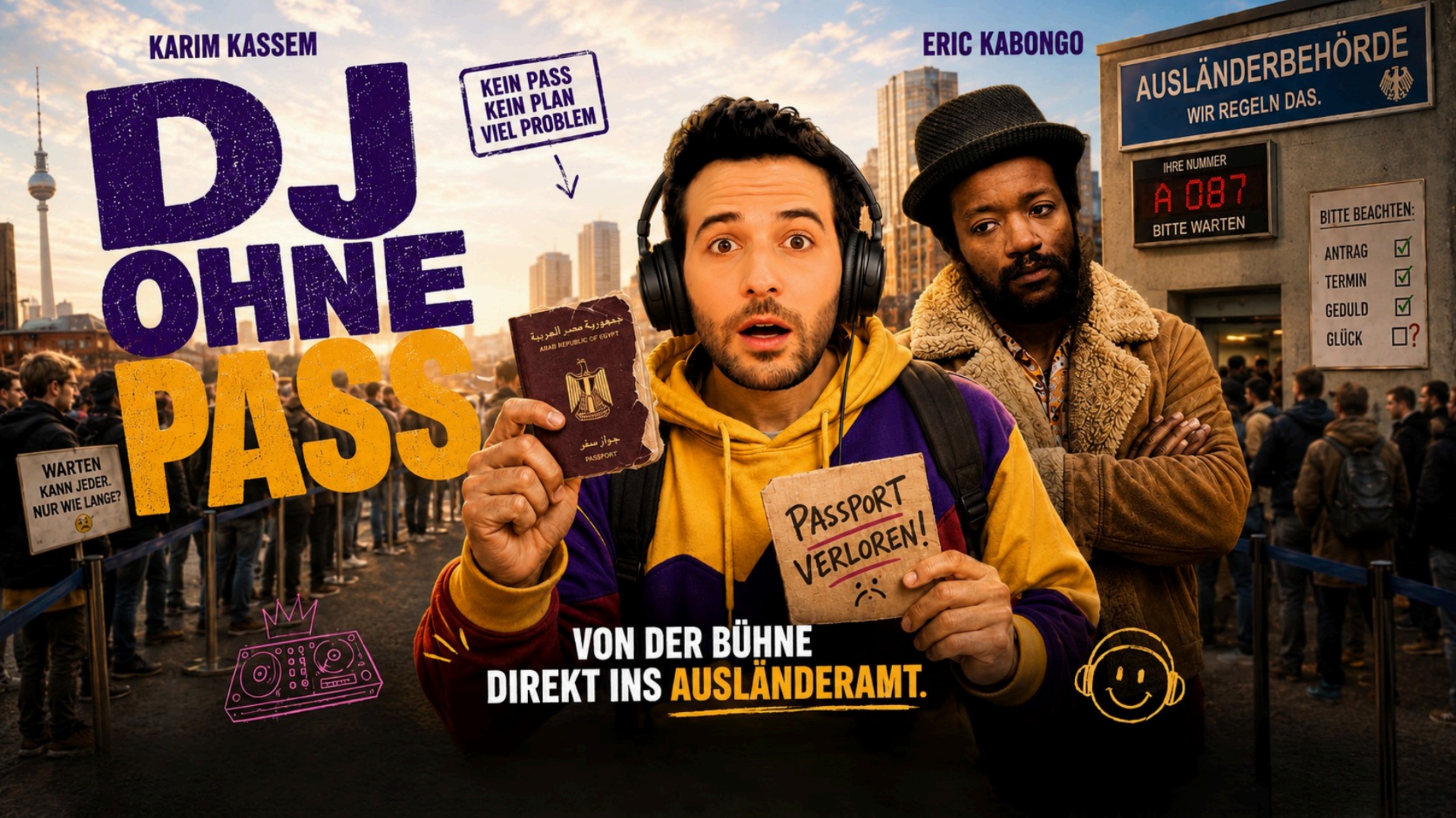 DJ Ohne Pass — Karim Kassem und Eric Kabongo