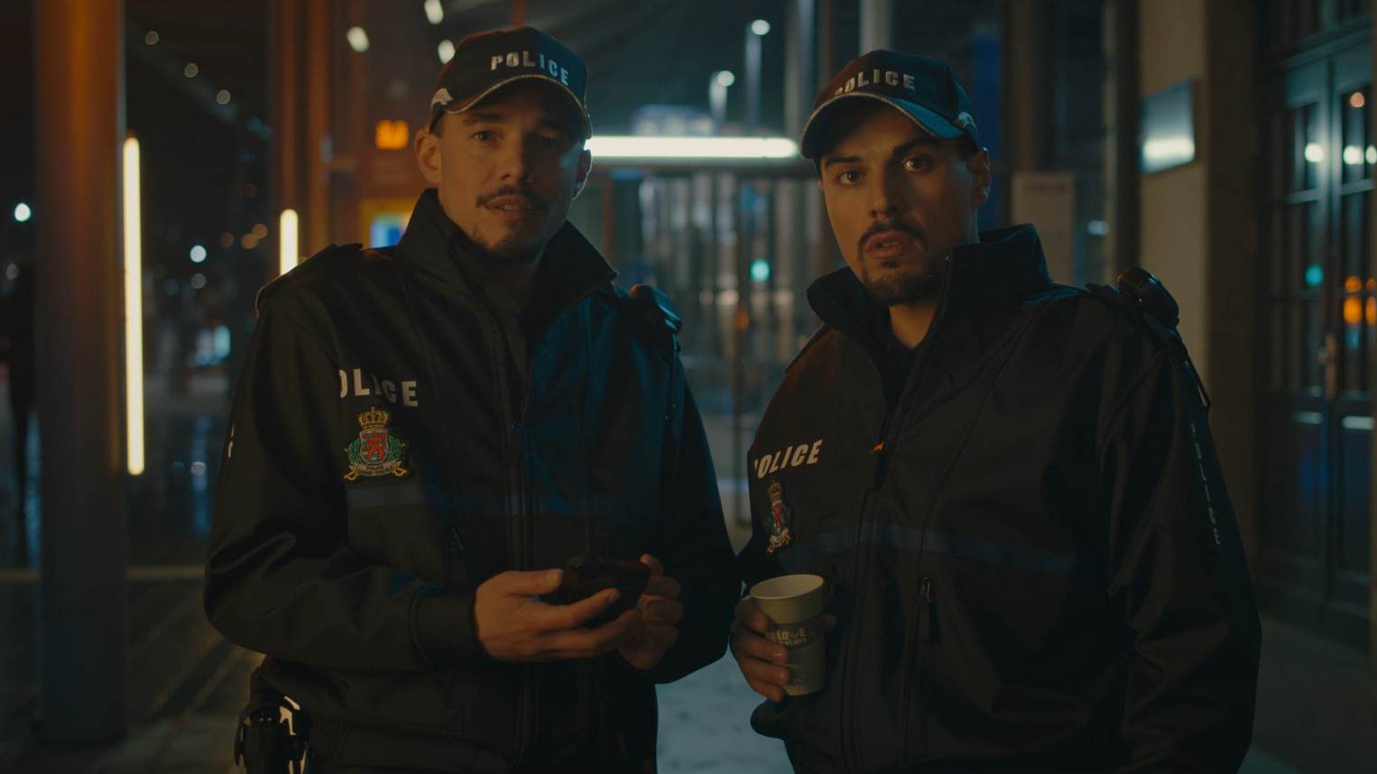 Samir bei einer Polizeikontrolle